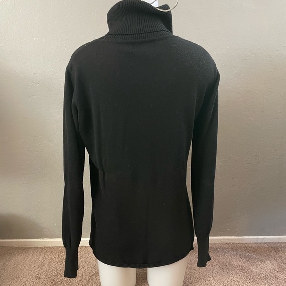 Comin' Up Cozy Black Turtleneck Sweater - XL - Picture 5 of 7